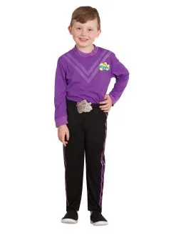 Purple Lachy Wiggle Deluxe Costume For Kids - The Wiggles