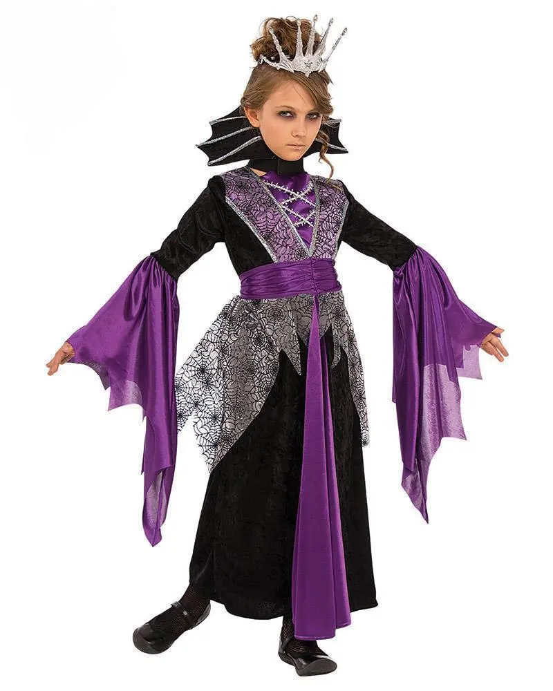 Queen Vampire Costume For Kids