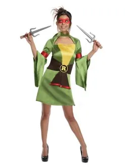 Raphael Kimono Costume For Adults - Nickelodeon Teenage Mutant Ninja Turtles