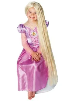 Rapunzel Glow In The Dark Wig For Kids - Disney Tangled