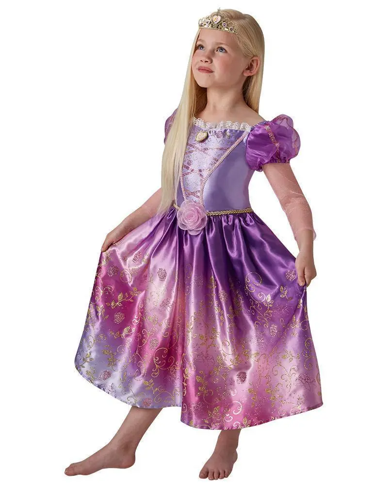 Rapunzel Rainbow Costume For Kids - Disney Tangled - Image 3