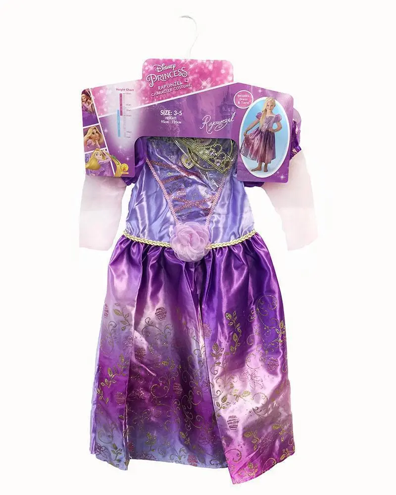 Rapunzel Rainbow Costume For Kids - Disney Tangled - Image 4