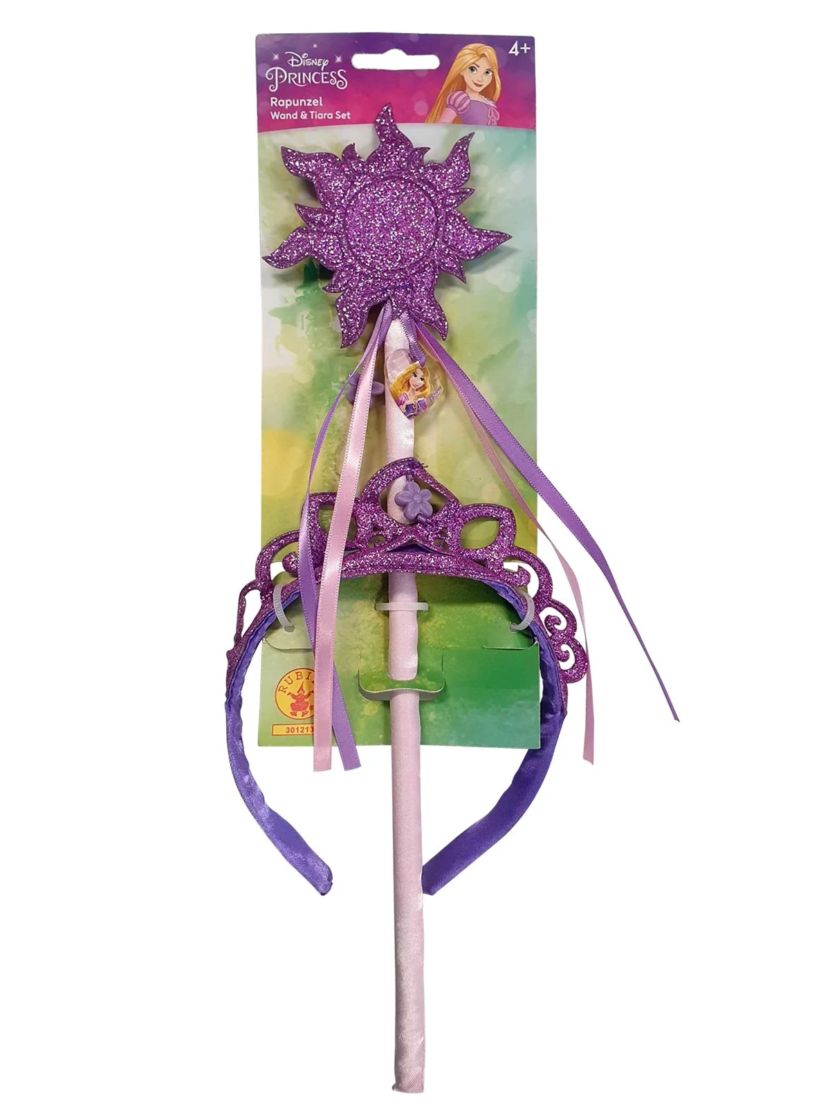 Rapunzel Ultimate Princess Wand & Tiara Accessory Bundle For Kids - Disney Tangled