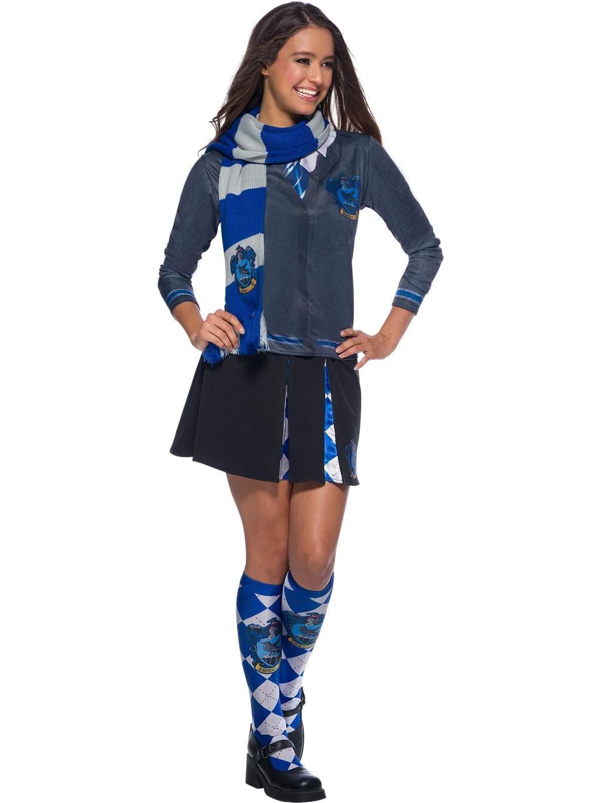 Ravenclaw Deluxe Scarf For Kids - Warner Bros Harry Potter - Image 2
