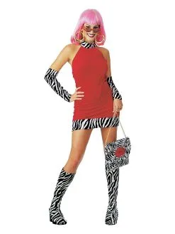 Red Hot Mama Costume For Adults