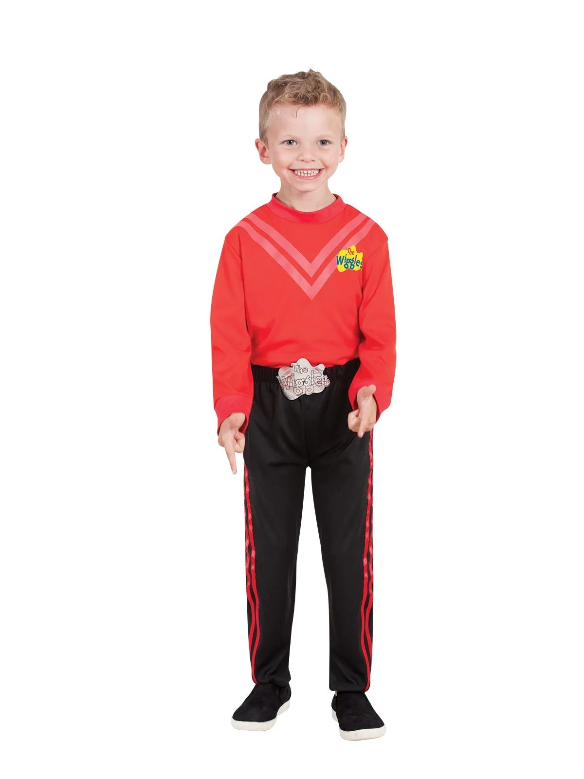 Red Simon Wiggle Deluxe Costume For Kids - The Wiggles