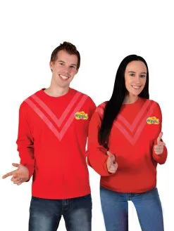 Red Wiggle Top For Adults - The Wiggles