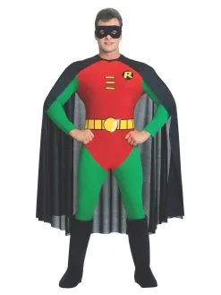 Robin Costume For Adults - Warner Bros DC Comics