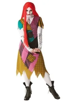 Sally Finkelstein Costume For Adults - Disney Nightmare Before Christmas