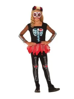Scared To The Bone Skeleton Costume For Kids & Tweens