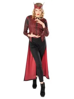 Scarlet Witch Costume For Adults - Marvel Dr. Strange Multiverse Of Madness