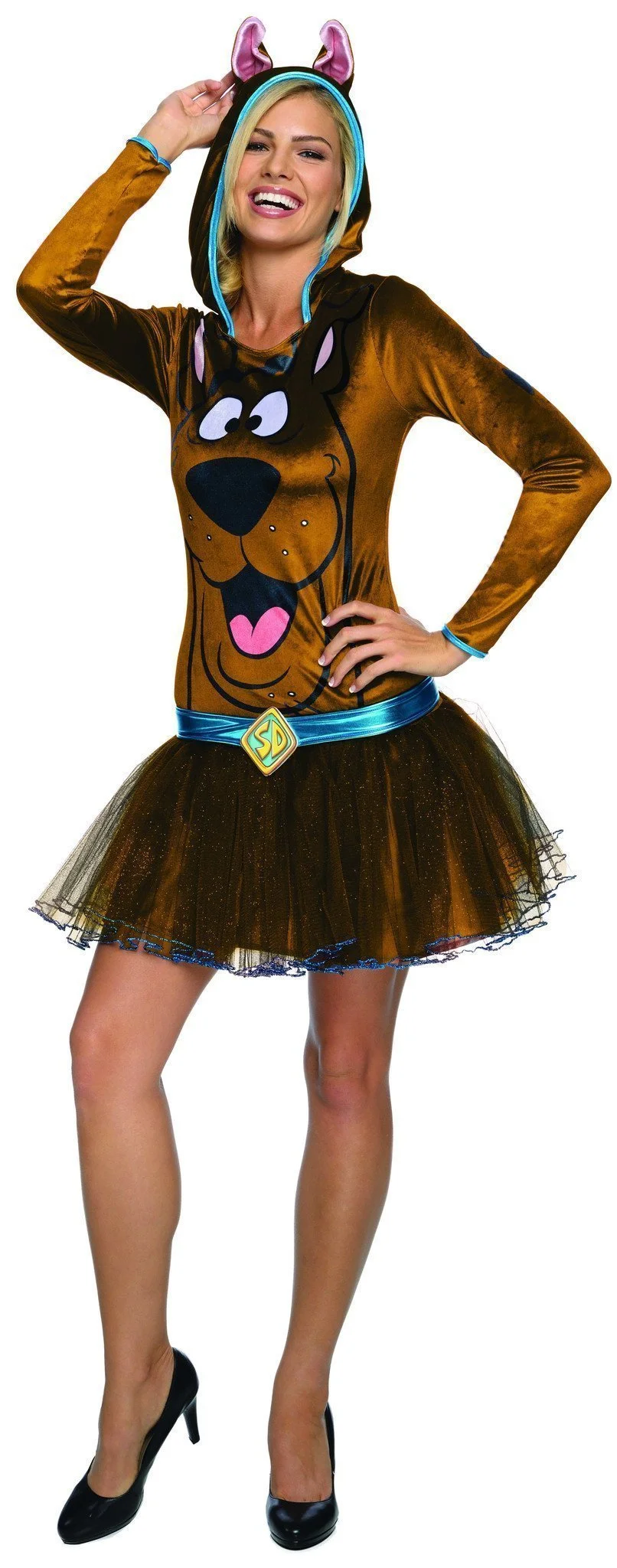 Scooby Doo Hooded Tutu Costume For Adults - Warner Bros Scooby Doo