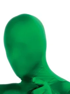 Second Skin Green Mask For Adults