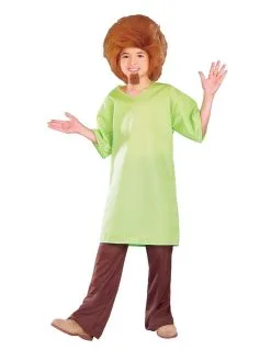 Shaggy Costume For Kids - Warner Bros Scooby Doo