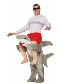 Shark Piggyback 'Ride-On' Costume For Adults