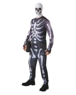 Skull Trooper Costume For Adults - Fortnite