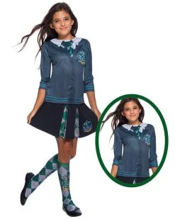 Slytherin Top For Kids - Warner Bros Harry Potter