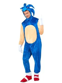 Sonic The Hedgehog Costume For Adults - Sonic The Hedgehog