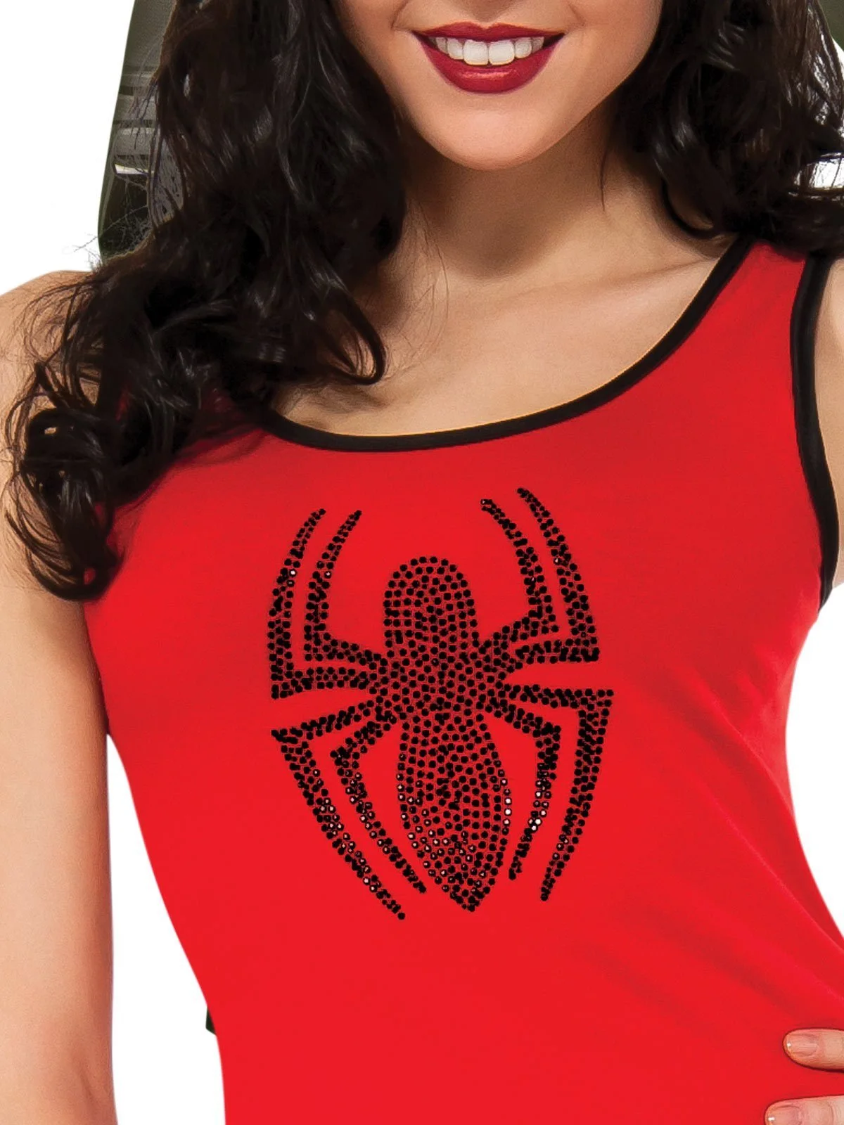 Spider-Girl Rhinestone Tank Dress For Adults - Marvel Spider-Girl - Image 2
