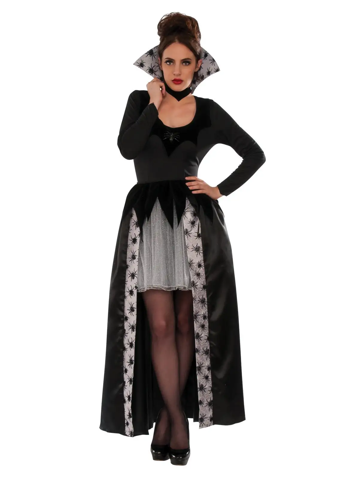 Spider Queen Vampiress Costume For Adults - Image 4