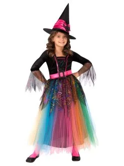 Spider Witch Costume For Kids