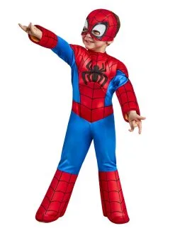 Spidey Deluxe Costume For Toddlers - Marvel Spidey & His Amazing Friends