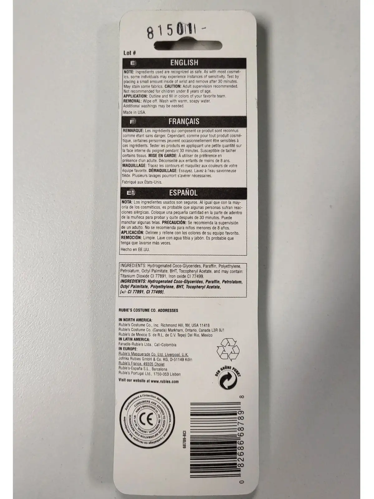 Sports Make Up Grey - Image 2