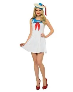 Stay Puft Marshmallow Costume For Adults - Warner Bros Ghostbusters