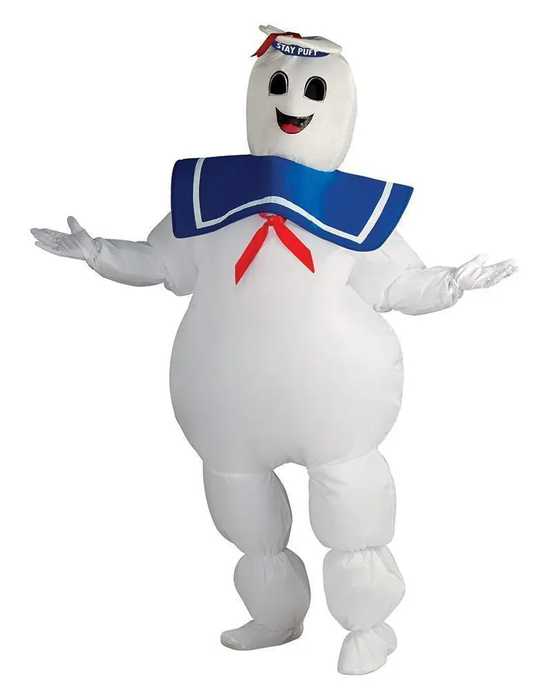 Stay Puft Marshmallow Inflatable Costume For Adults - Warner Bros Ghostbusters