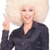 Super Afro Blonde Wig For Adults
