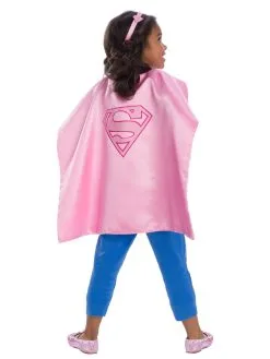 Supergirl Cape Set For Kids - Warner Bros DC Comics