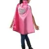 Supergirl Pink Cape For Kids - Warner Bros DC Comics