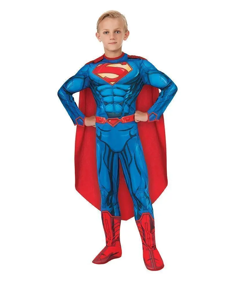 Superman Deluxe Costume For Kids - Warner Bros DC Comics