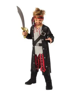 Swashbuckling Pirate Costume For Kids