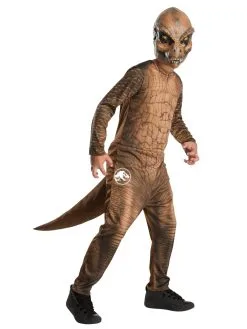 T-Rex Fallen Kingdom Costume For Kids - Universal Jurassic World Camp Cretaceous