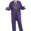 The Joker Deluxe Costume For Adults - Warner Bros Dark Knight