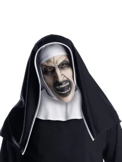 The Nun Mask With Headpiece For Adults - Warner Bros The Nun