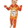 Tiger Deluxe Hooded Costume For Kids