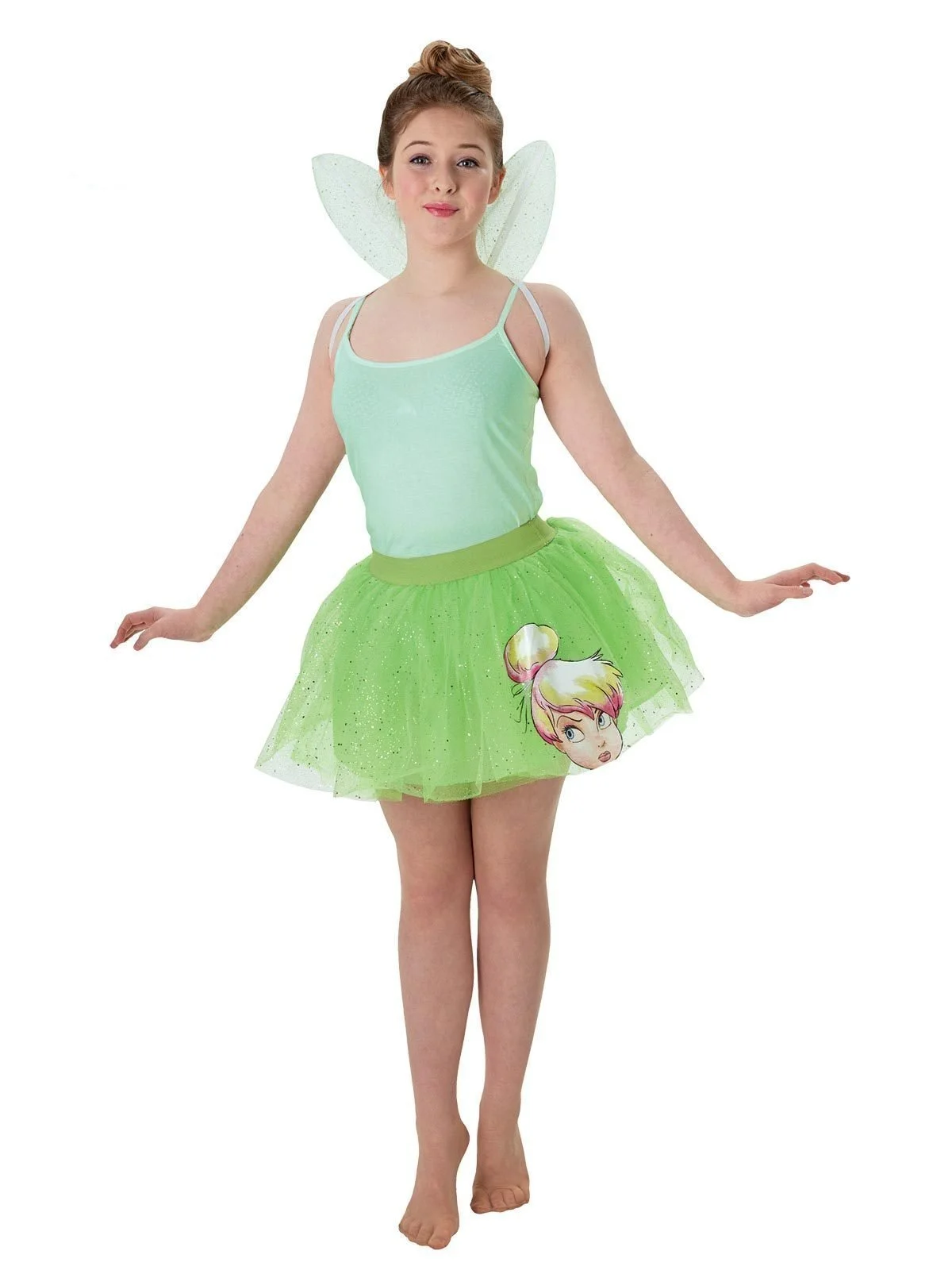 Tinker Bell Tutu & Wings Set For Tweens - Disney Fairies