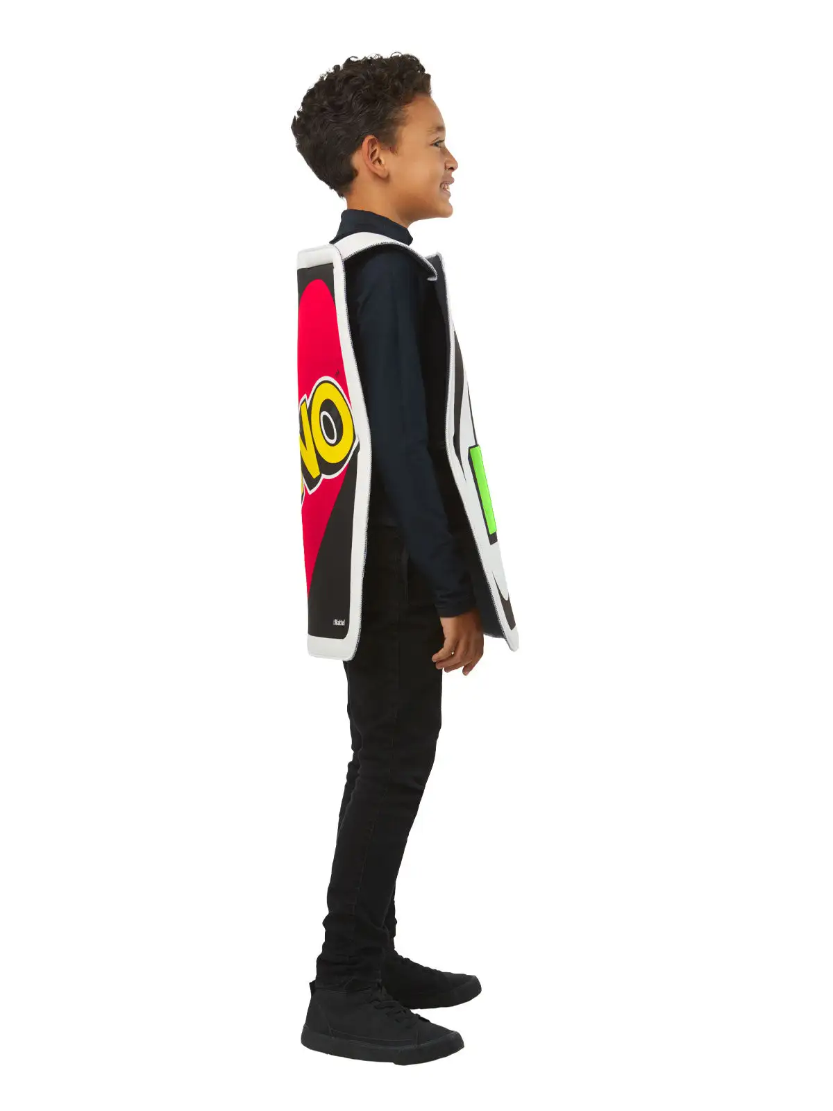 Uno Draw Four Card Tabard Costume For Kids - Mattel Games - Image 4