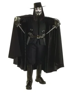 V For Vendetta Grand Heritage Costume For Adults