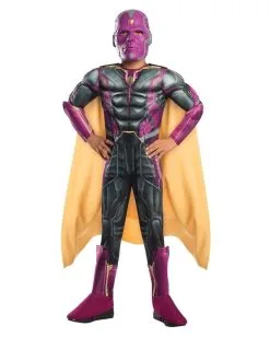 Vision Deluxe Costume For Kids - Marvel Avengers: Infinity War