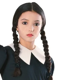 Wednesday Addams Wig For Kids - The Addams Family