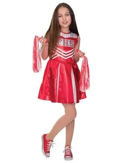 Wildcat Cheerleader Costume For Kids - Disney High School Musical