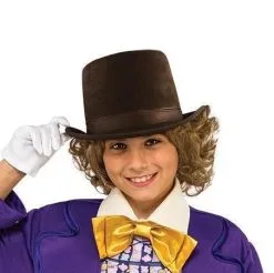 Willy Wonka Wig For Kids - Warner Bros Charlie And The Chocolate Factory
