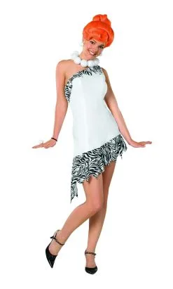Wilma Deluxe Costume For Adults - Warner Bros The Flintstones