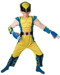 Wolverine Deluxe Costume For Kids - Marvel X-Men