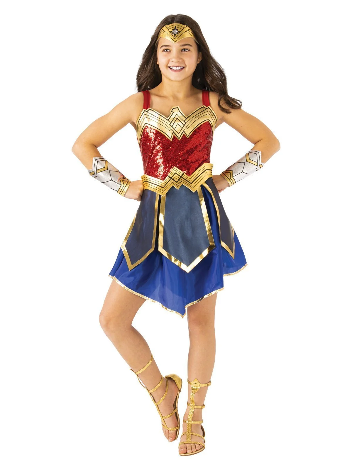 Wonder Woman 1984 Premium Costume For Kids - Warner Bros WW1984 Movie