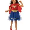 Wonder Woman Deluxe Tutu Costume For Kids - Warner Bros DC Comics