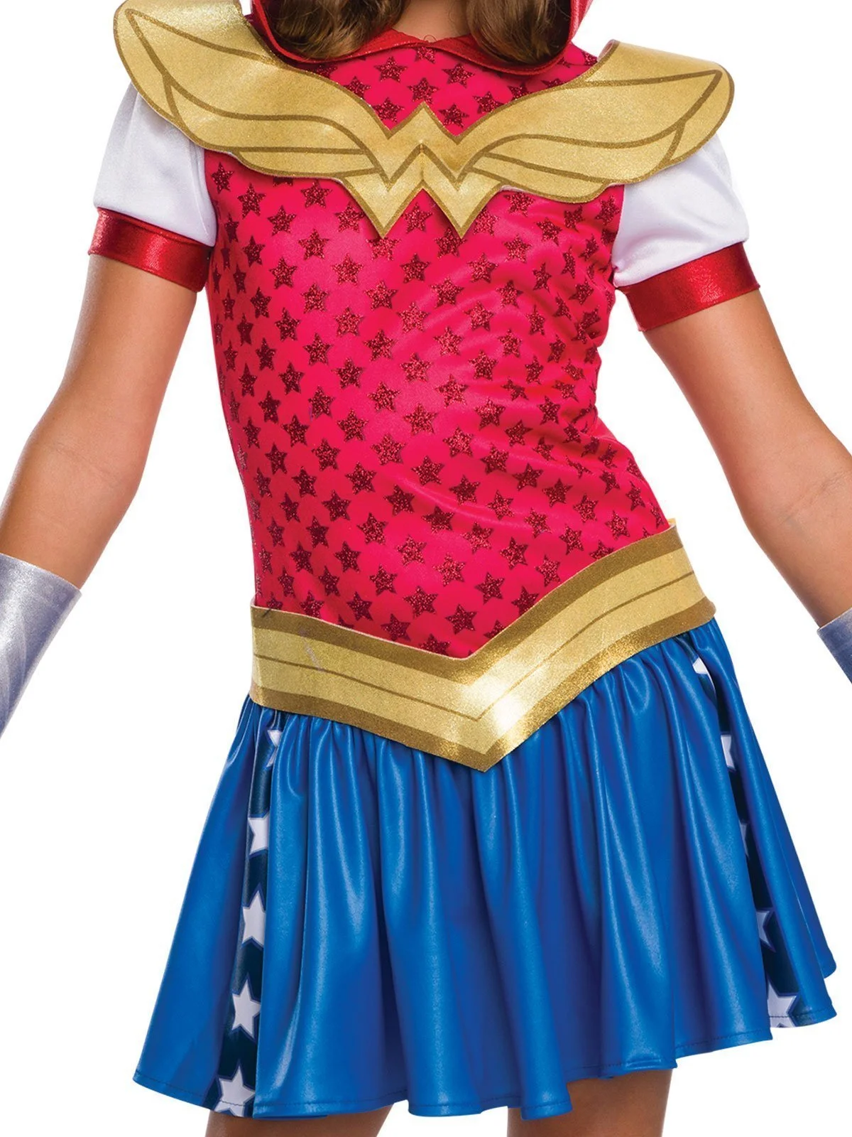 Wonder Woman Hoodie Costume For Kids – Warner Bros DC Super Hero Girls - Image 3